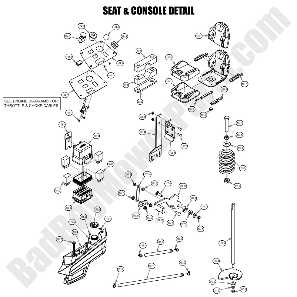 2021 ZT Elite - Seat & Console Detail